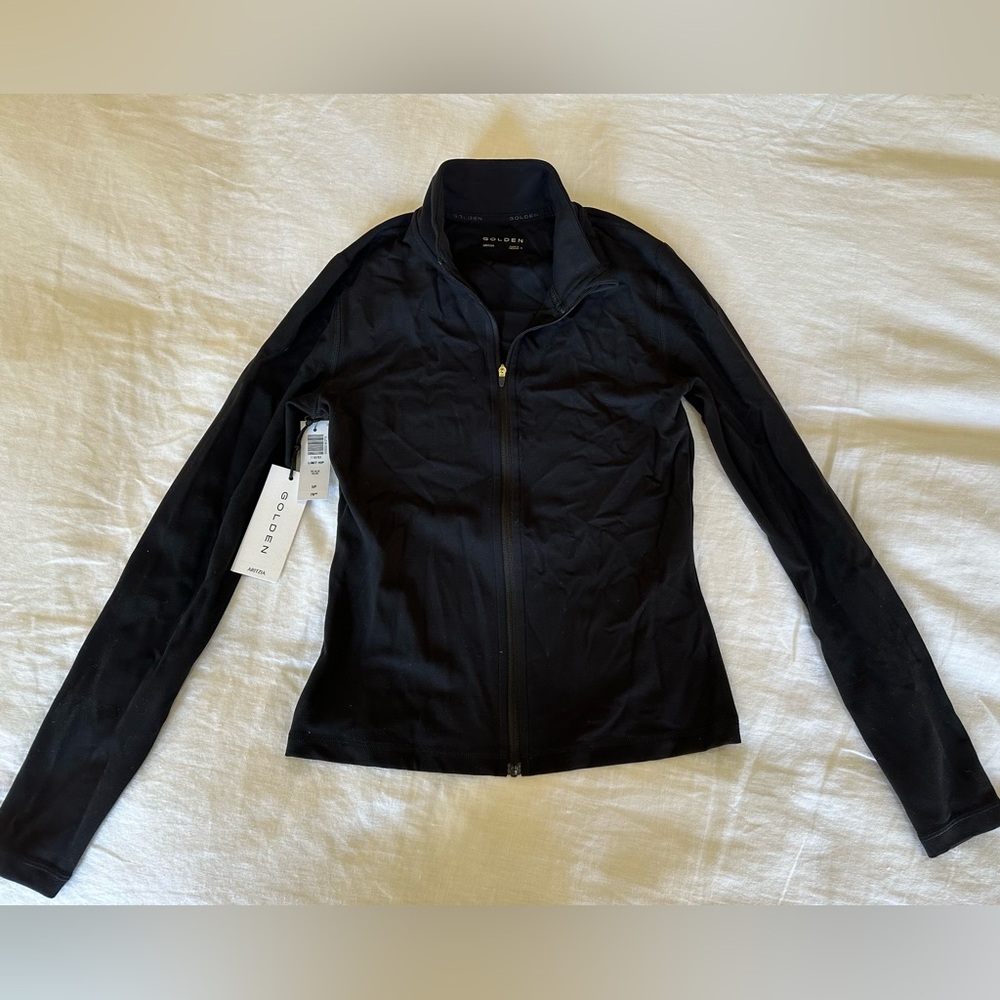 Aritzia Golden BUTTER Limit Hip Zip-Up Jacket